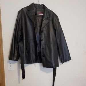 Leather world by lucky weather los angeles. A beautiful black leather jacket